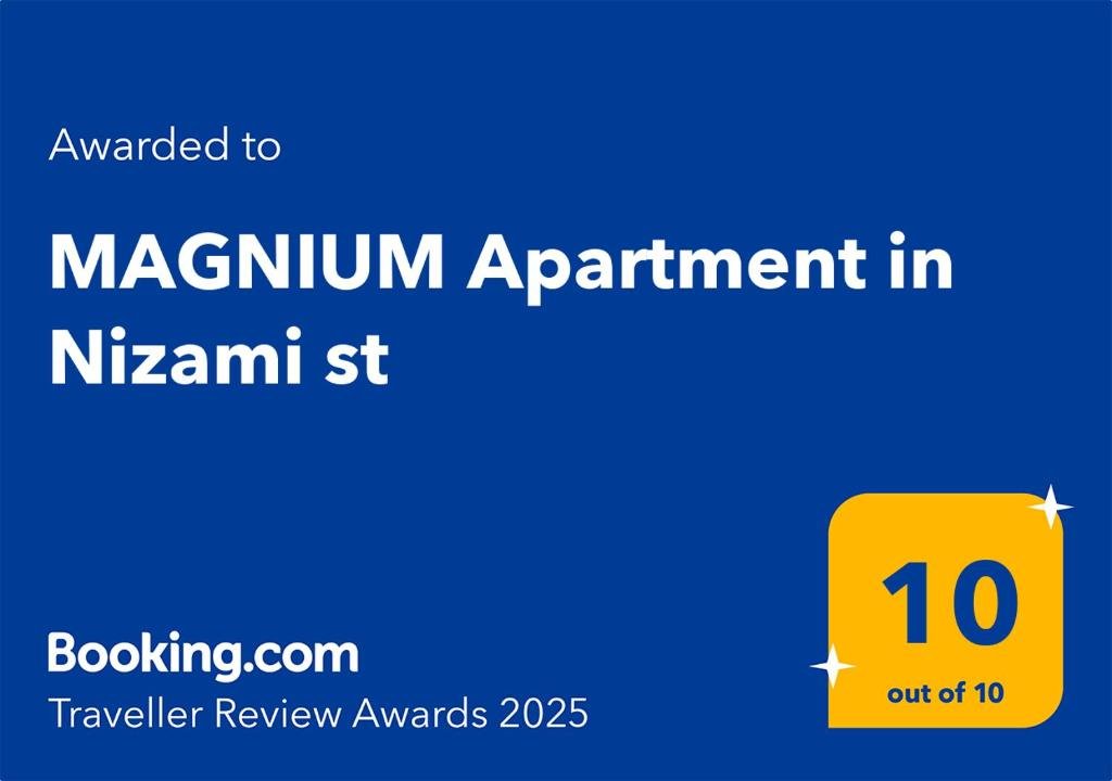 MAGNIUM Apartment in Nizami st